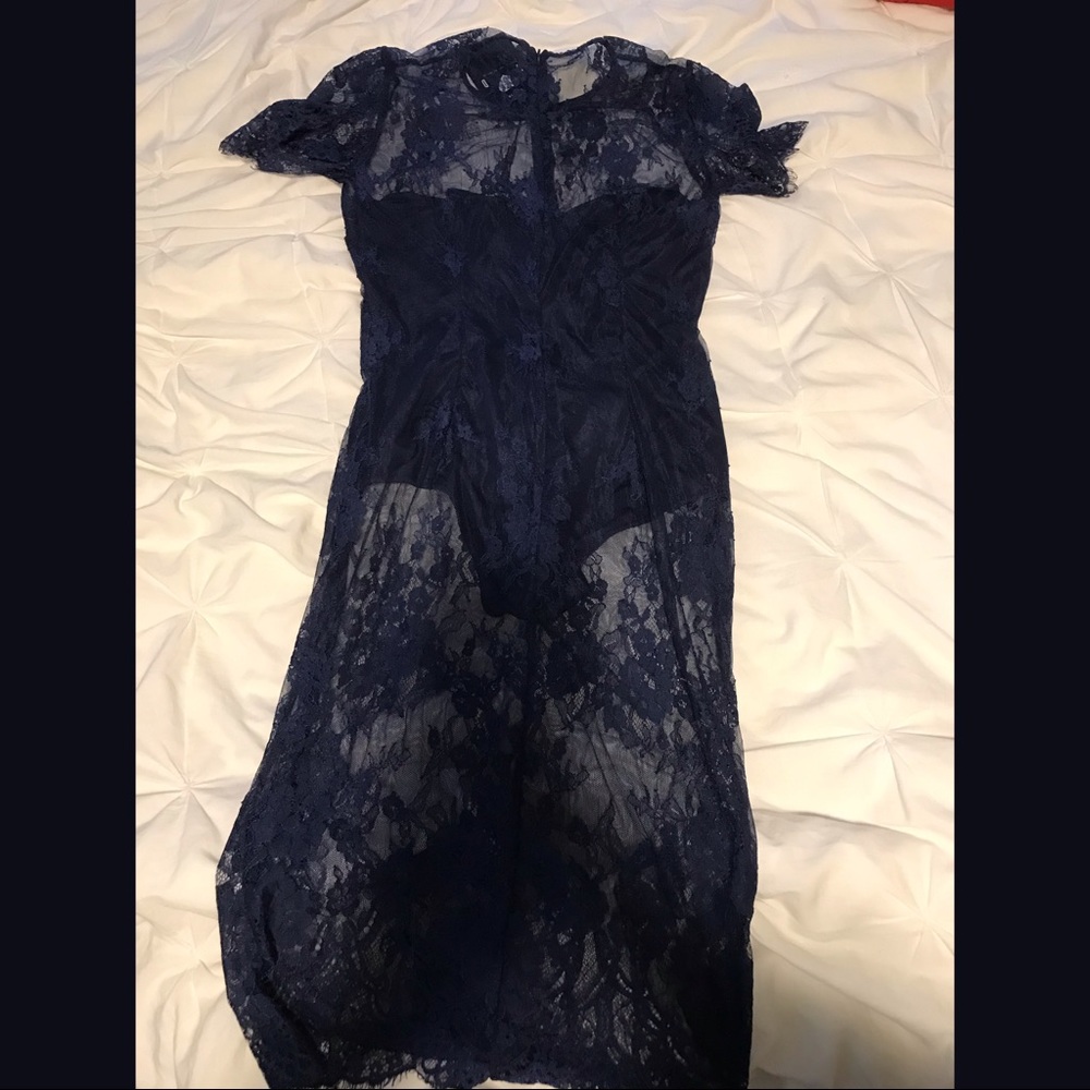 NWT missguided lace bodycon dress